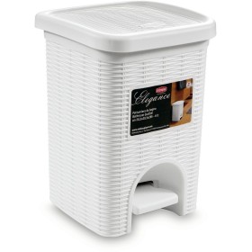 Pattumiera Da Bagno Elegance con Pedaliera bianca lt. 6 Pattumiera Da Bagno Elegance con Pedaliera bianca lt. 6