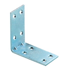 PIASTRINE AD ANGOLO 8 FORI IN ACCIAIO ZINCATO CM. 4x4 PZ. 4 PIASTRINE AD ANGOLO 8 FORI IN ACCIAIO ZINCATO CM. 4x4 PZ. 4