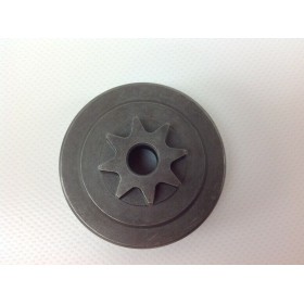 PIGNONE CAMPANA FRIZIONE DENTATO CATENA 1/4 PER MOTOSEGA ZOMAX ZM 2000 MM. 55 PIGNONE CAMPANA FRIZIONE DENTATO CATENA 1/4 PER MOTOSEGA ZOMAX ZM 2000 MM. 55