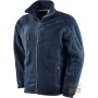PILE IN POLIESTERE CON CERNIERA AL FONDO  COLORE BLU  TG  M XXL