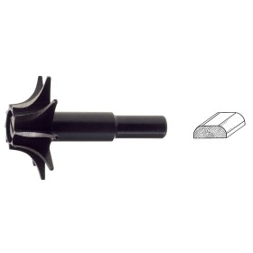 POGGI ART.363.00 FRESA SAGOMATA PER PROFILO COVESSO MM. 25 GAMBO MM. 8 POGGI ART.363.00 FRESA SAGOMATA PER PROFILO COVESSO MM. 25