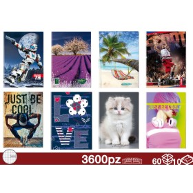 QUADERNONI 80GR CON RISGUARDO 5MM 60/10 QUADERNONI 80GR CON RISGUARDO 5MM 60/10