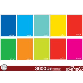 QUADERNONI MY COLOR 80GR.4MM 60/10 QUADERNONI MY COLOR 80GR.4MM 60/10