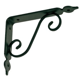 REGGIMENSOLA IN FERRO BATTUTO MM. 140x110 NERO SATINATO REGGIMENSOLA IN FERRO BATTUTO MM. 140x110 NERO SATINATO