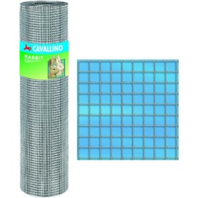 RETE CAVALLINO RABBIT ZINCATA 6,3X6,3 FILO 0,55H. CM. 50 RETE CAVALLINO RABBIT ZINCATA 6,3X6,3 FILO 0,55H. CM. 50