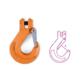 Robur Ganci per sollevamento tipo Clevis a forcella acciaio legato ad alta resistenza 10 EN1677-2 TON 3,15 Robur Ganci per sollevamento tipo Clevis a forcella acciaio legato ad alta resistenza 10 EN1677-2 TON 3,15