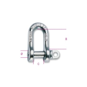 Robur Grilli per sollevamento diritti tipo Uni acciaio al carbonio zincati GR.4 UNI (5/8) mm. A16 Robur Grilli per sollevamento diritti tipo Uni acciaio al carbonio zincati GR.4 UNI (5/8) mm. A16