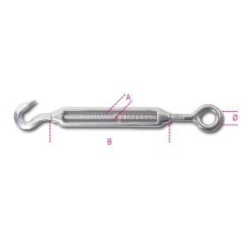 Robur Tenditore ad occhio e gancio inox AISI 316 M6 Robur Tenditore ad occhio e gancio inox AISI 316 M6