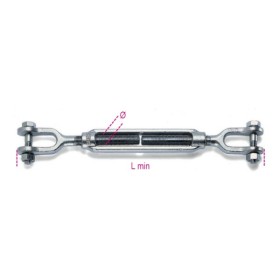 Robur Tenditori a due forcelle zincati Z M12 Robur Tenditori a due forcelle zincati Z M12