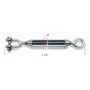 Robur Tenditori ad occhio e forcella zincati ZC Z M 16