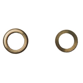 RONDELLE IN OTTONE MM. 8 PZ. 10 RONDELLE IN OTTONE MM. 8 PZ. 10