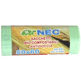 ROTOLO SACCO BIO-COMPOST CM. 50x60 PZ. 10 ROTOLO SACCO BIO-COMPOST CM. 50x60 PZ. 10