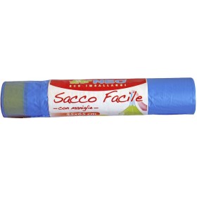 ROTOLO SACCO VELOCE HD AZZURRO PROFUMATO NEC CM 55x65 PZ. 15 ROTOLO SACCO VELOCE HD AZZURRO PROFUMATO NEC CM 55x65 PZ. 15