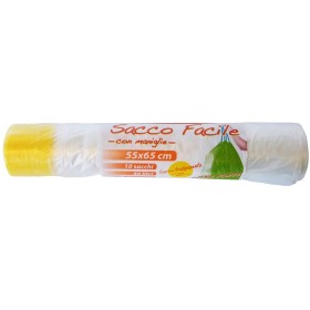 ROTOLO SACCO VELOCE HD TRASPARENTE PROFUMATO NEC CM 55x65 PZ. 15 ROTOLO SACCO VELOCE HD TRASPARENTE PROFUMATO NEC CM 55x65 PZ. 15
