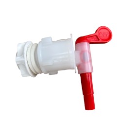 RUBINETTO CONTENITORE 28E 3/4  RASTREMATO rosso CON 2 GUARNIZIONI RUBINETTO CONTENITORE 28E 3/4  RASTREMATO rosso CON 2 GUARNIZIONI