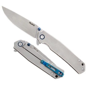 RUIKE RKE P801-SF COLTELLO CHIUDIBILE COLORE BLU E METALLO CM. 20 RUIKE RKE P801-SF COLTELLO CHIUDIBILE COLORE BLU E METALLO CM. 20