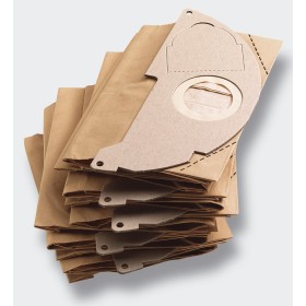 SACCHETTI FILTRO CARTA PZ.5 PER ASPIRAPOLVERE KARCHER MOD. MV2 SACCHETTI FILTRO CARTA PZ.5 PER ASPIRAPOLVERE KARCHER MOD. MV2