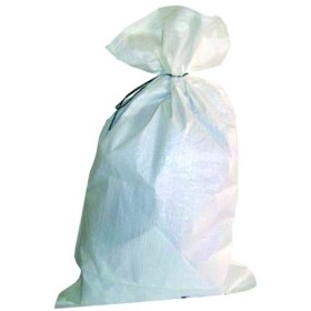 SACCO POLIPROPILENE TESSUTI LARGE COLORE CM. BIANCO 60x100 SACCO POLIPROPILENE TESSUTI LARGE COLORE CM. BIANCO 60x100