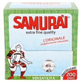 SAMURAI STUZZICADENTI IN BAMBU IMBUSTATI SINGOLARMENTE CONF. 200 PEZZI SAMURAI STUZZICADENTI IN BAMBU IMBUSTATI SINGOLARMENTE CONF. 200 PEZZI