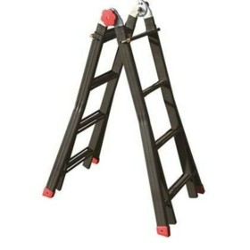 SCALA TELESCOPICA ALLUNGABILE ACCIAIO MARTE HAND 4+4 GRADINI cm. 122/390 SCALA TELESCOPICA ALLUNGABILE ACCIAIO MARTE HAND 4+4 GRADINI cm. 122/390