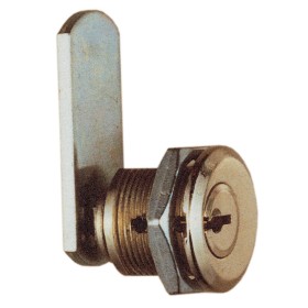 SERRATURA A CILINDRO FINITURA NICHELATA IBFM D. 20 MM. 30 SERRATURA A CILINDRO FINITURA NICHELATA IBFM D. 20 MM. 30