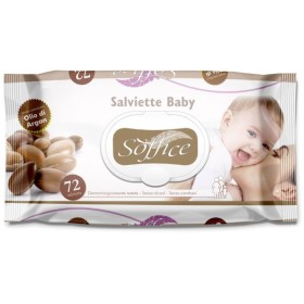 Soffice Salviettine Imbevute baby Olio Di Argon pz. 72 Soffice Salviettine Imbevute baby Olio Di Argon pz. 72