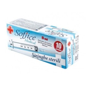 SOFFICE SIRINGHE STERILI MONOUSO CON AGO PZ. 10 SOFFICE SIRINGHE STERILI MONOUSO CON AGO PZ. 10