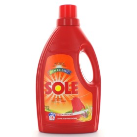 SOLE DETERSIVO BUCATO A MANO E LAVATRICE LIQUIDO LANA E CAPI DELICATI COLORATI 16 LAVAGGI 1 LITRO SOLE DETERSIVO BUCATO A MANO E LAVATRICE LIQUIDO LANA E CAPI