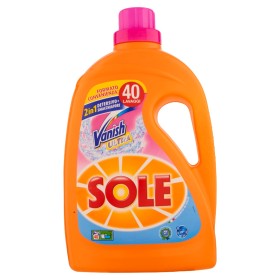 SOLE LAVATRICE LIQUIDO CON VANISH POTERE SMACCHIANTE 40 LAVAGGI SOLE LAVATRICE LIQUIDO CON VANISH POTERE SMACCHIANTE 40 LAVAGGI