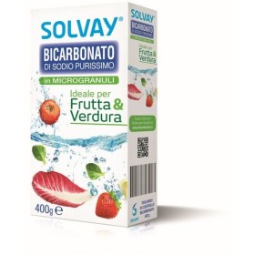 SOLVAY BICARBONATO MICROGRANULI FRUTTA & VERDURA gr. 400 SOLVAY BICARBONATO MICROGRANULI FRUTTA & VERDURA gr. 400