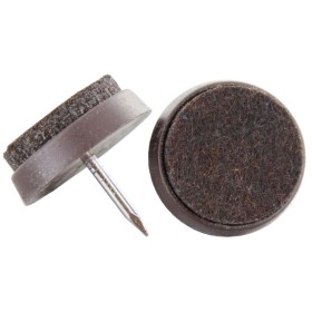 SOTTOSEDIE FELTRO CON CHIODO MM. 26 MARRONE PZ. 8 SOTTOSEDIE FELTRO CON CHIODO MM. 26 MARRONE PZ. 8