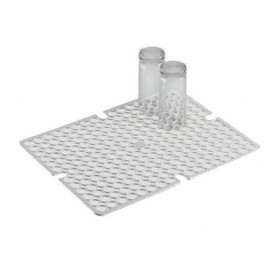 Tappeto Per lavello medio resistente e flessibile Bianco cm. 31x32h. Tappeto Per lavello medio resistente e flessibile Bianco cm.
