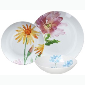 TOGNANA SERVIZIO 18 PIATTI PORCELLANA DA TAVOLA BOUQUET TOGNANA SERVIZIO 18 PIATTI PORCELLANA DA TAVOLA BOUQUET