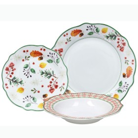 TOGNANA SERVIZIO 18 PIATTI PORCELLANA DA TAVOLA LINEA BIANCOSPINO TOGNANA SERVIZIO 18 PIATTI PORCELLANA DA TAVOLA LINEA BIANCOSPINO