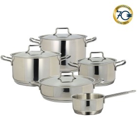 TOGNANA SET BATTERIA PZ. 9 GRANCUCI VANITOSA INOX TOGNANA SET BATTERIA PZ. 9 GRANCUCI VANITOSA INOX