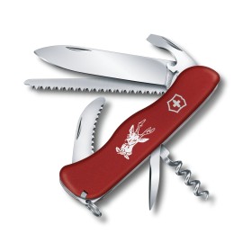 VICTORINOX HUNTER RED COLTELLO PER CACCIATORE ROSSO SWISS 0.8573 VICTORINOX HUNTER RED COLTELLO PER CACCIATORE ROSSO SWISS 0.8573