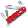 VICTORINOX MULTIUSO CADET MM. 84 GUANCE ALOX STEEL ROSSO LIMITED EDITION 2018