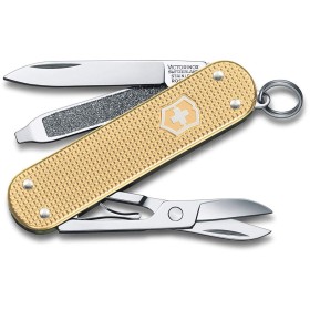 VICTORINOX MULTIUSO CLASSIC MM. 58 GUANCE ALOX CHAMPAGNE GOLD LIMITED EDITION 2019 VICTORINOX MULTIUSO CLASSIC MM. 58 GUANCE ALOX CHAMPAGNE GOLD LIMITED EDITION 2019