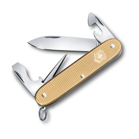 VICTORINOX MULTIUSO PIONEER MM. 93 GUANCE ALOX CHAMPAGNE GOLD LIMITED EDITION 2019 VICTORINOX MULTIUSO PIONEER MM. 93 GUANCE ALOX CHAMPAGNE GOLD LIMITED EDITION 2019