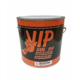 VIP SOL 99 SMALTO LUCIDO PER LEGNO E FERRO ROSSO CARMINIO 302 ML. 750 VIP SOL 99 SMALTO LUCIDO PER LEGNO E FERRO ROSSO CARMINIO 302