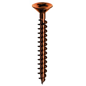VITI A LEGNO IN ACCIAIO BRONZATE TP 4x60 PZ. 10 VITI A LEGNO IN ACCIAIO BRONZATE TP 4x60 PZ. 10