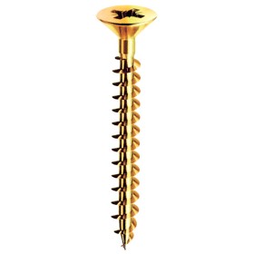 VITI A LEGNO IN ACCIAIO OTTONATO TE TP 3x16 PZ. 50 VITI A LEGNO IN ACCIAIO OTTONATO TE TP 3x16 PZ. 50
