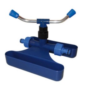GIRANDOLA A 2 BRACCIA SU ZATTERONE BLU CON GETTI REGOLABILI GIRANDOLA A 2 BRACCIA SU ZATTERONE BLU CON GETTI REGOLABILI