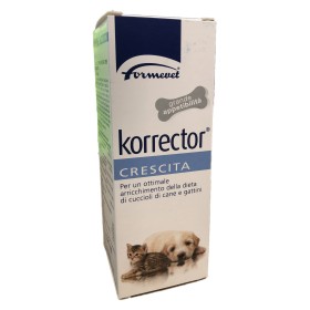 KORRECTOR INTEGRATORE COMPLEMENTARE CRESCITA PER CANE E GATTO ML. 220 KORRECTOR INTEGRATORE COMPLEMENTARE CRESCITA PER CANE E GATTO ML. 220