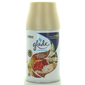 GLADE AUTOMATIC SPRAY RICARICA SENSUAL SANDALWOOD E JASMINE 60 GIORNI 269 ML GLADE AUTOMATIC SPRAY RICARICA SENSUAL SANDALWOOD E JASMINE 60