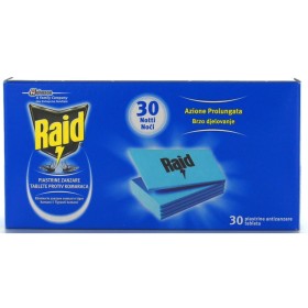 RAID INSETTICIDA NOTTE PIASTRINE 30 PZ RAID INSETTICIDA NOTTE PIASTRINE 30 PZ