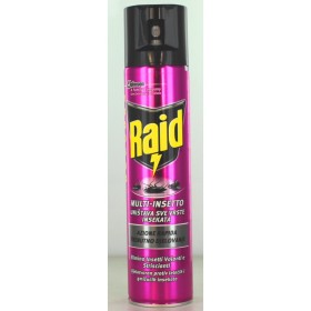 RAID INSETTICIDA SPRAY MULTINSETTO 300 ML RAID INSETTICIDA SPRAY MULTINSETTO 300 ML