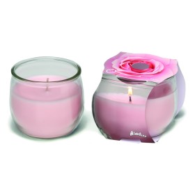 ALADINO CANDELA PROFUMA AMBIENTE 30H FRAGRANZA ROSA 120 GRAMMI VASETTO IN VETRO ALADINO CANDELA PROFUMA AMBIENTE 30H FRAGRANZA ROSA 120 GRAMMI