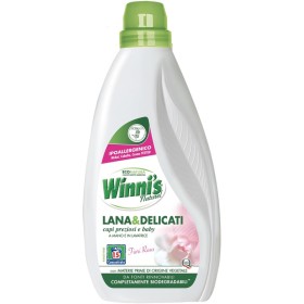 WINNIS DETERSIVO BUCATO A MANO E LAVATRICE LIQUIDO IPOALLERGENICO LANA E CAPI DELICATI 15 LAVAGGI 750 ML WINNIS DETERSIVO BUCATO A MANO E LAVATRICE LIQUIDO