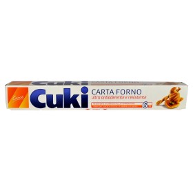 CUKI CARTA FORNO ANTIADERENTE - H 33 CM - 6 METRI CUKI CARTA FORNO ANTIADERENTE - H 33 CM - 6 METRI